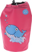 Waterdichte zak Waterdichte tas Drybag  Drysack Outdoor droogtas - plunjezak- 30 liter - roze