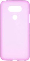 LG G5 - hoes, cover, case - TPU - Roze