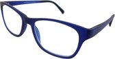 Fangle Biobased leesbril mat blauw +2.5 | Gerecycled | Leesbril | Unisex | Hip | Modern