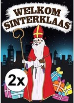 2x Deurposter Sinterklaas versiering A1