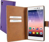 Mobiparts - Paarse premium booktype - Huawei Ascend P7