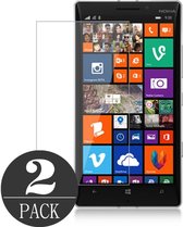 2 stuks Glass Screenprotector - Tempered Glass voor Microsoft Lumia 930