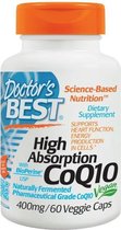 Hoge absorptie CoQ10 met BioPerine 400 mg (60 Veggie Caps) - Doctor's Best
