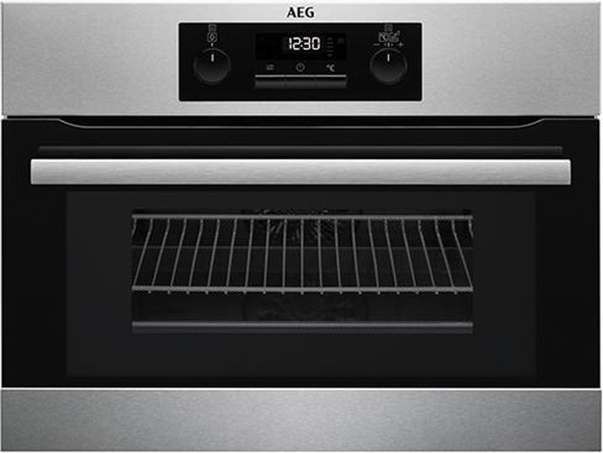 Willen salaris Bevestigen aan AEG KMS361000M - 8000 CombiQuick - Inbouw combi oven | bol.com
