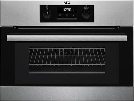 rechtdoor positie band AEG KMS361000M - 8000 CombiQuick - Inbouw combi oven | bol.com