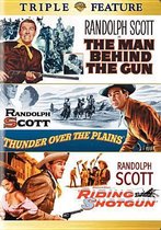 The Man Behind the Gun / Thunder Over the Plains / Riding Shotgun (Triple Feature)(DVD) Randolph Scott