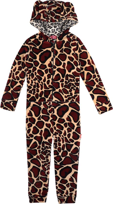 Claesen's onesie meisje teddy Giraffe maat 140-146 | bol.com