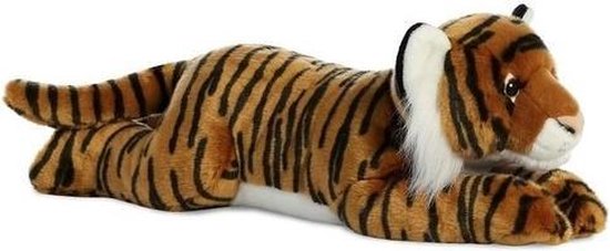 | Pluche bruine Bengaalse tijger knuffel 70 cm Baby speelgoed bengaalse tijger knuffel | Baby knuffel.nl