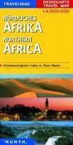 KUNTH Reisekarte Nördliches Afrika 1 : 4 000 000