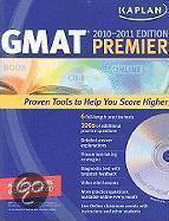 Kaplan GMAT Premier 2010-2011 - cover
