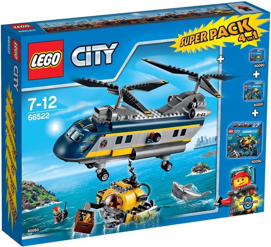 Lego City 66522 Diepzee Explorers Super Pack | bol.com