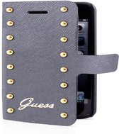 Guess - Studded Folio Case - Samsung Galaxy S4 - zilver