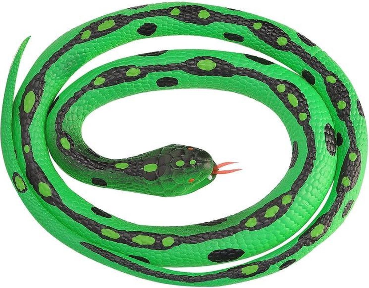 Serpent d'herbe jouet en caoutchouc 117 cm - animaux jouets faux serpents |  bol.com
