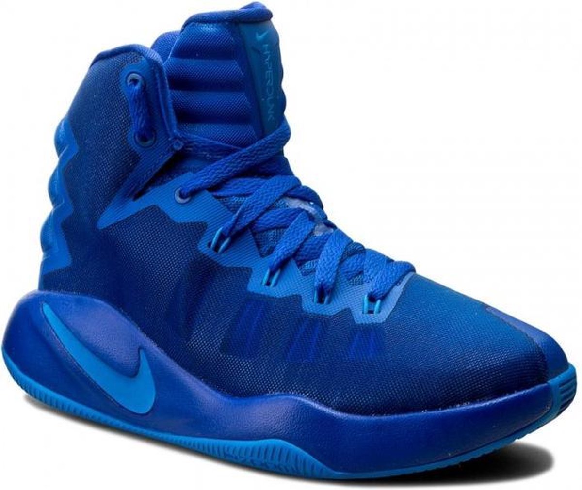 Nike Hyperdunk basketbalschoen - maat 39,5 - kobaltblauw | bol.com
