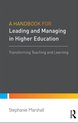 Handbook For Leaders In Higher Education