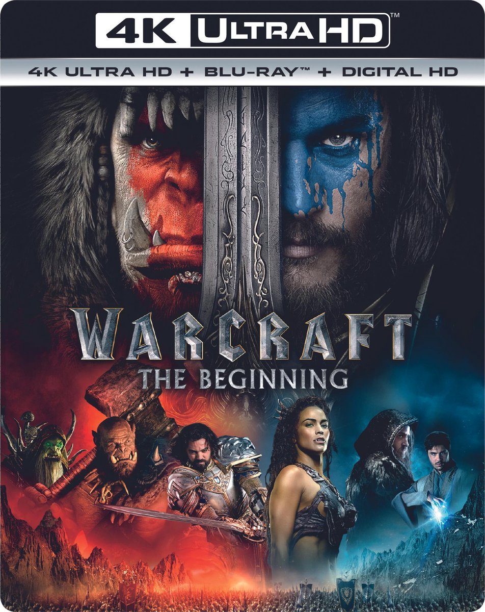 Warcraft: The Beginning (4K Ultra HD Blu-ray)-