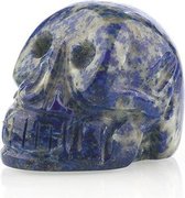 Ruben Robijn Lapis Lazuli edelsteen schedel