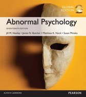 Summary on Abnormal Psychology Chapter 4 by Hooley, Butcher, Nock & Mineka