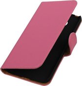 Roze Effen booktype cover cover voor LG G5