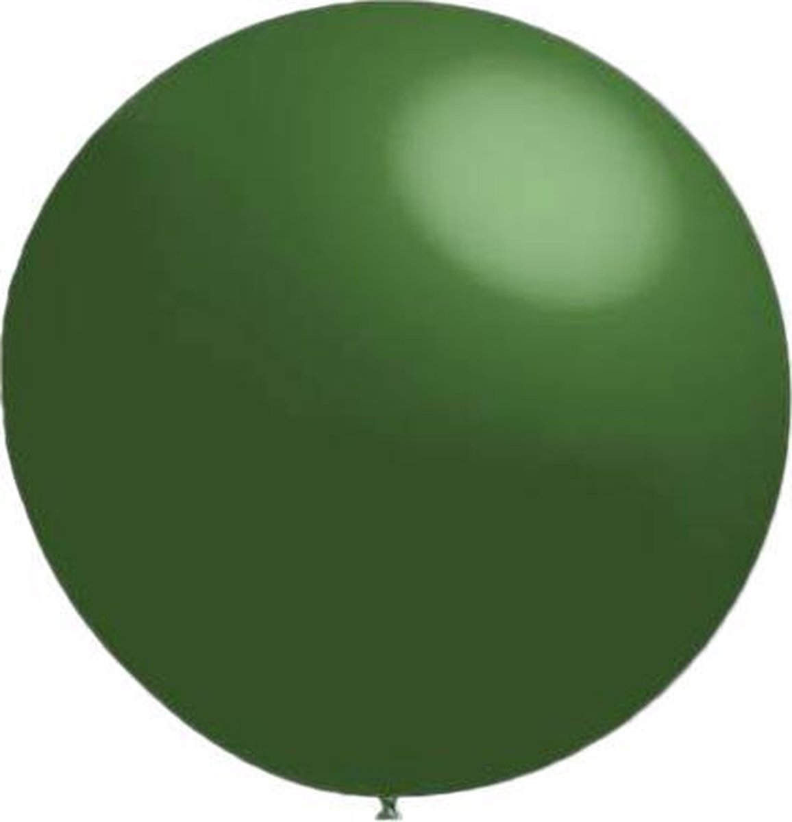 Afbeelding van product ballonnenparade  100 stuks - Decoratieballonnen donker groen 28 cm pastel professionele kwaliteit