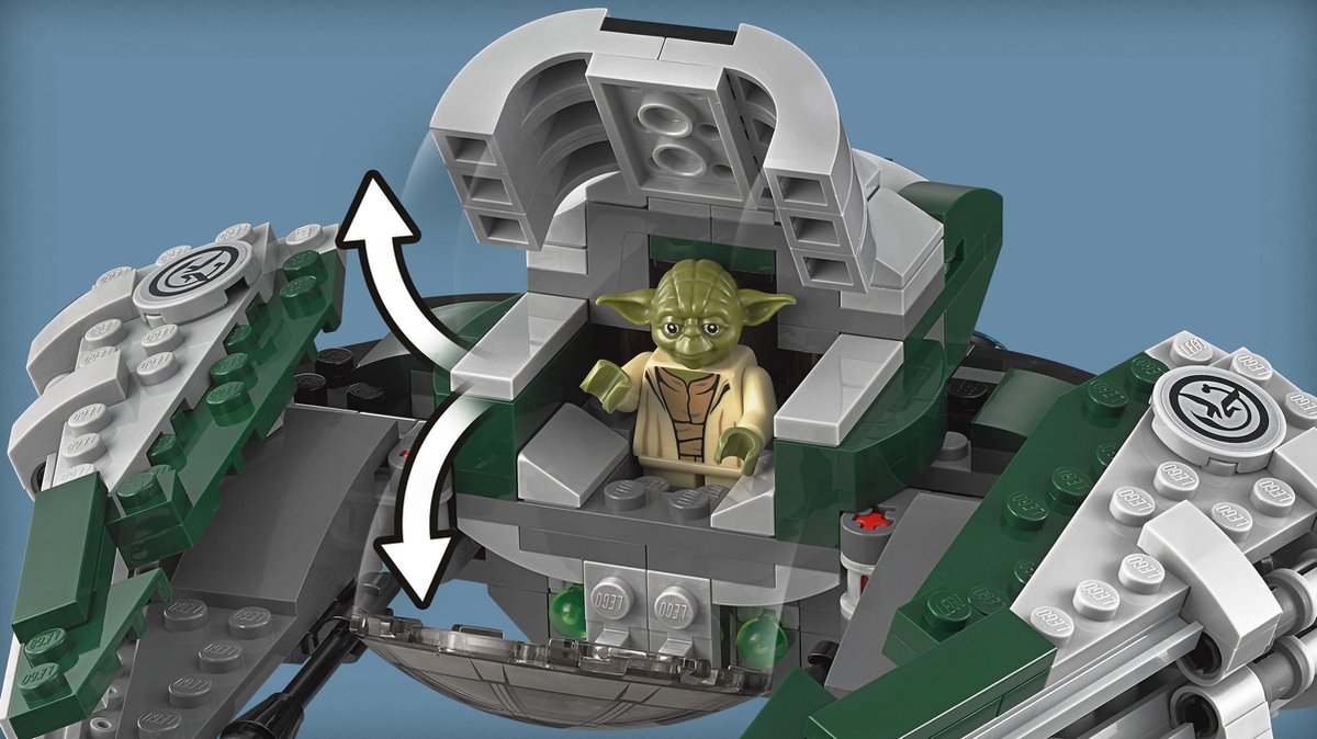 LEGO Star Wars Yoda's Jedi Starfighter 75168 — afbeelding 7