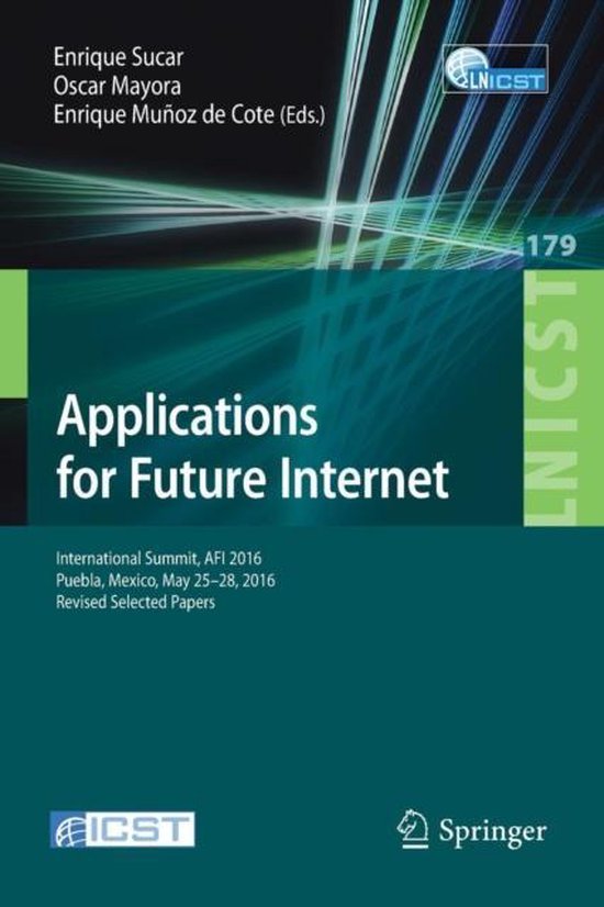 Applications for Future Internet - cover