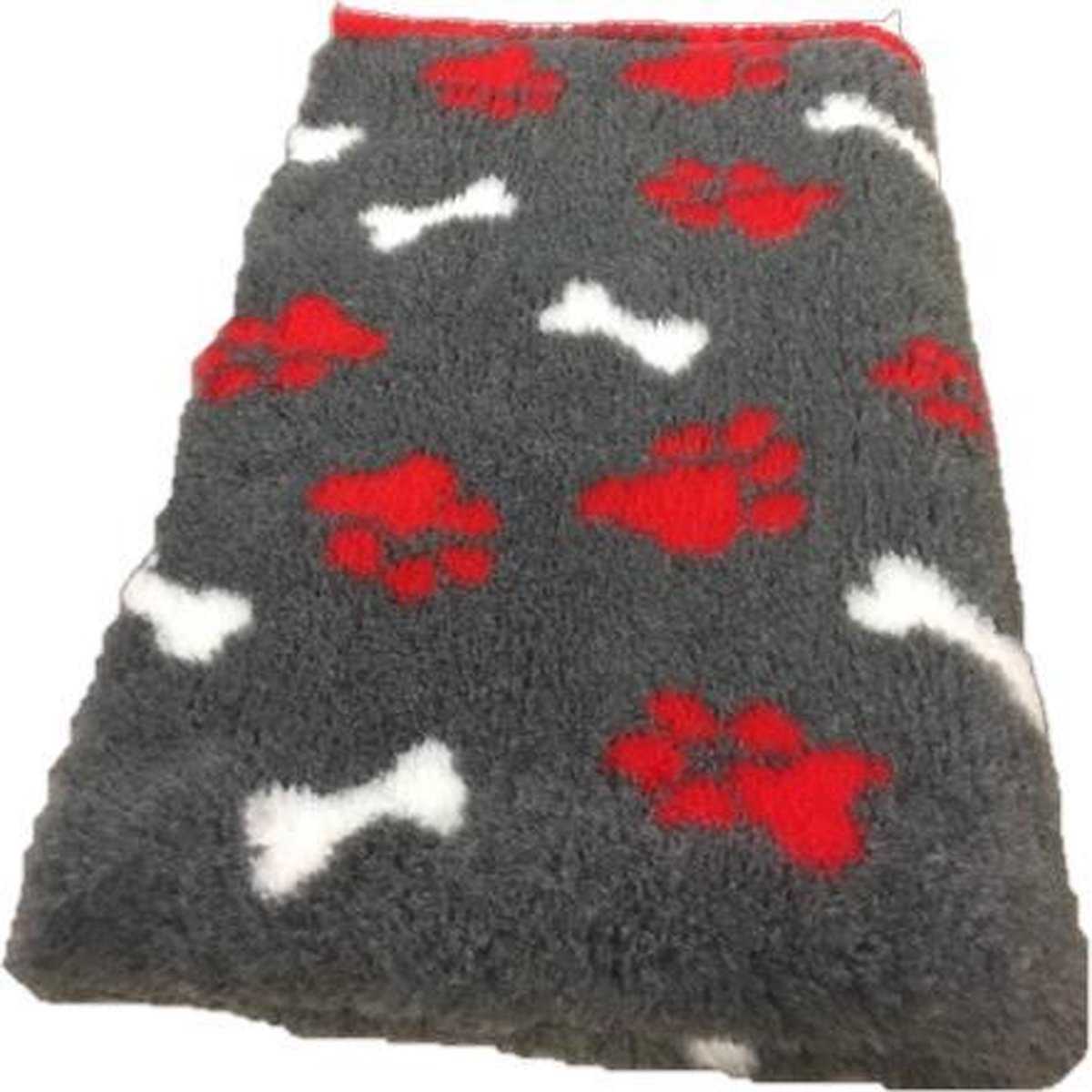Vetbed Zwart Effen - Anti-Slip Hondenmat Puppykleed - Hondenkleed