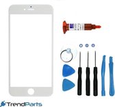 IPHONE 6 PLUS & 6S PLUS GLASPLAAT / FRONT GLAS WIT inclusief tools en UV LOCA LIJM voor reparatie