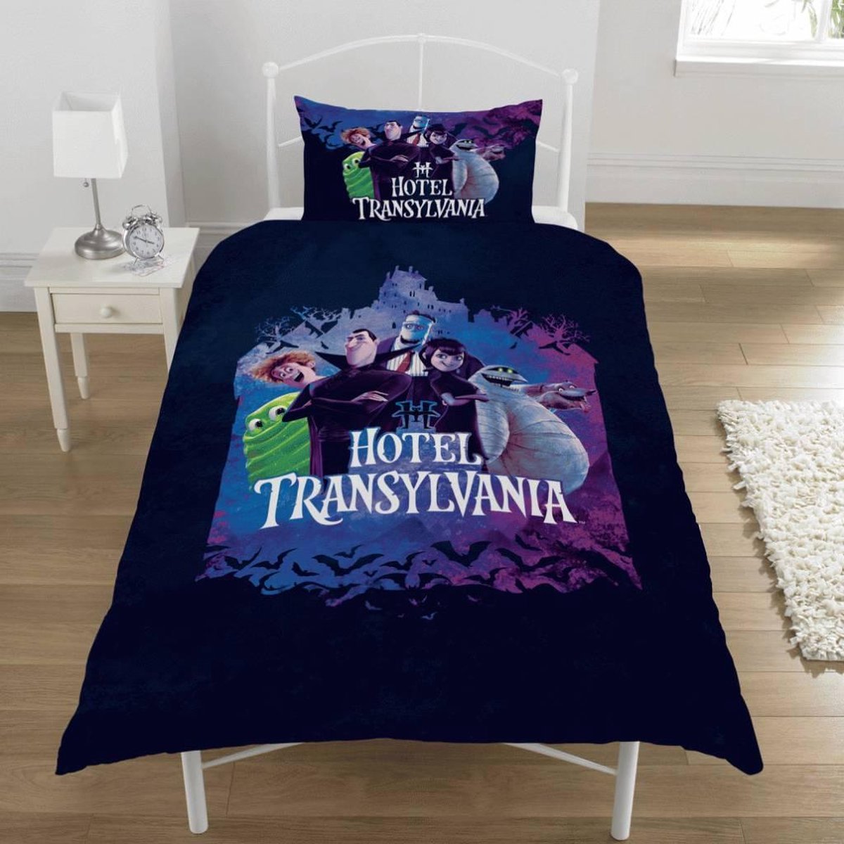Hotel Transylvania Casts - Dekbedovertrek - Eenpersoons - 135 x 200 cm - Multi