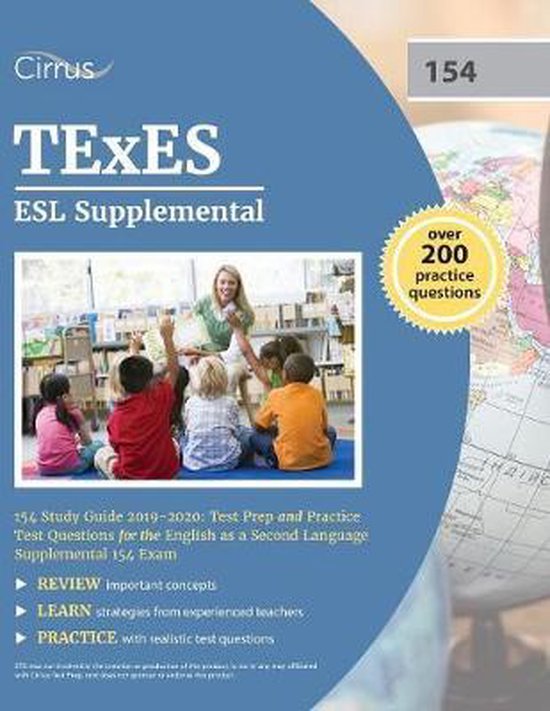 TExES ESL Supplemental 154 Study Guide 2019-2020 - cover