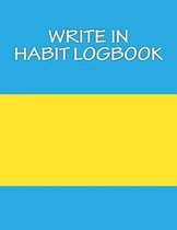 Write in Habit Logbook