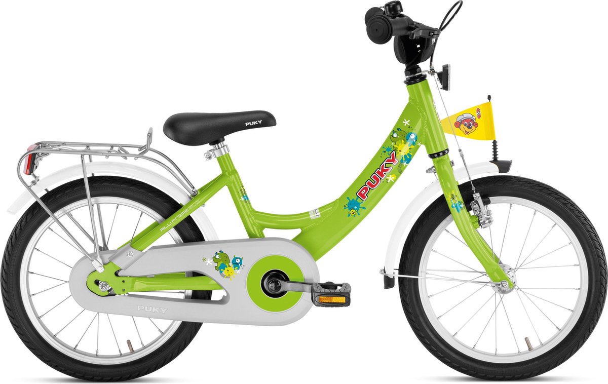 Leed schaal hypothese Puky ZL Kiwi - Kinderfiets - 16 Inch - Meisjes - Groen | bol.com