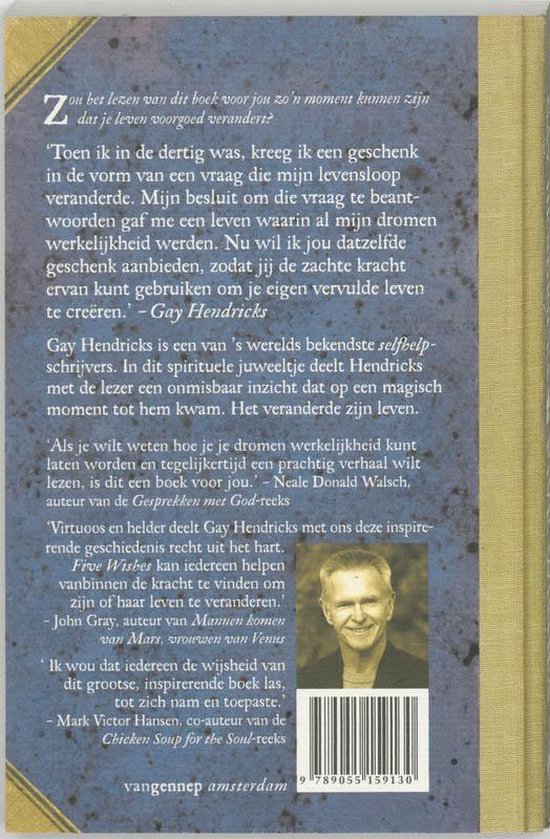 Five Wishes Gay Hendricks 9789055159130 Boeken Bol