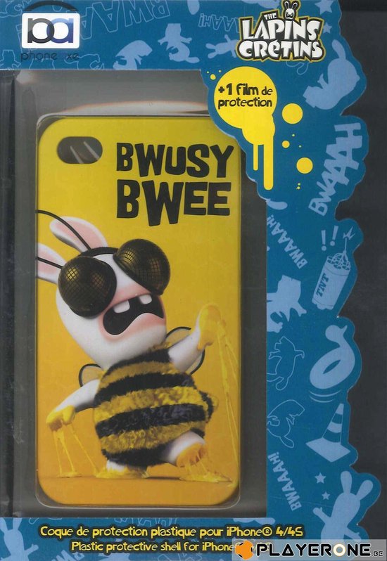 RABBIDS - Hard Case Iphone 4/4S : To Bee or Not To Bee