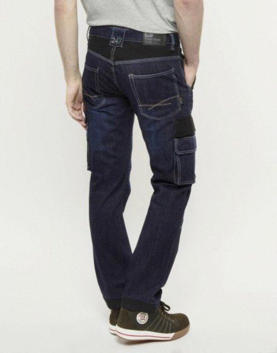 247 Jeans Spijkerbroek Grizzly D30 Donkerblauw - Werkkleding - L34-W32 |  bol.com