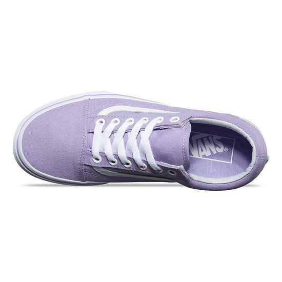 voering Flipper ticket Vans Old Skool - Sneakers - Volwassenen - Lavender / True White - Maat 36 |  bol.com