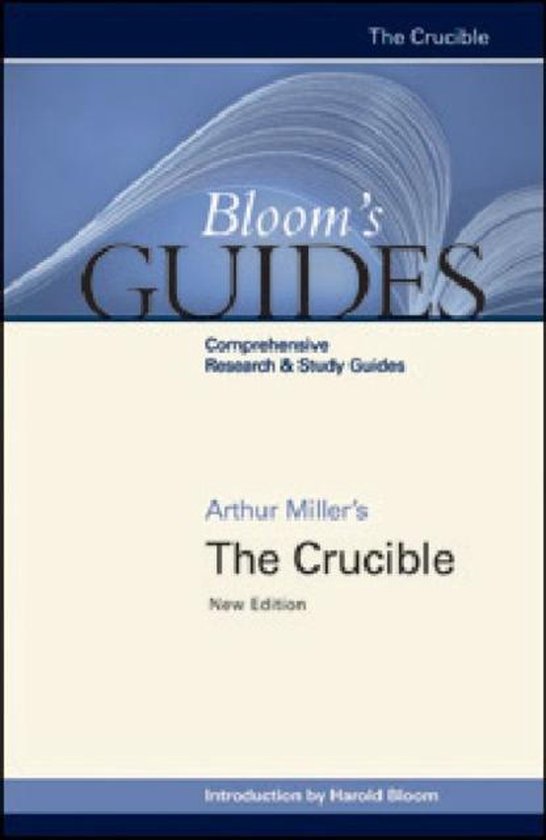 Bloom's Guides-The Crucible - cover