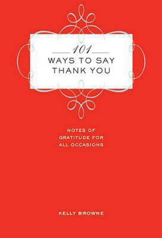 101 Ways to Say Thank You - cover