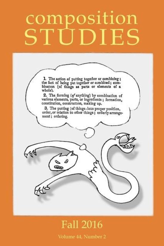 Composition Studies 44.2 (Fall 2016) - cover