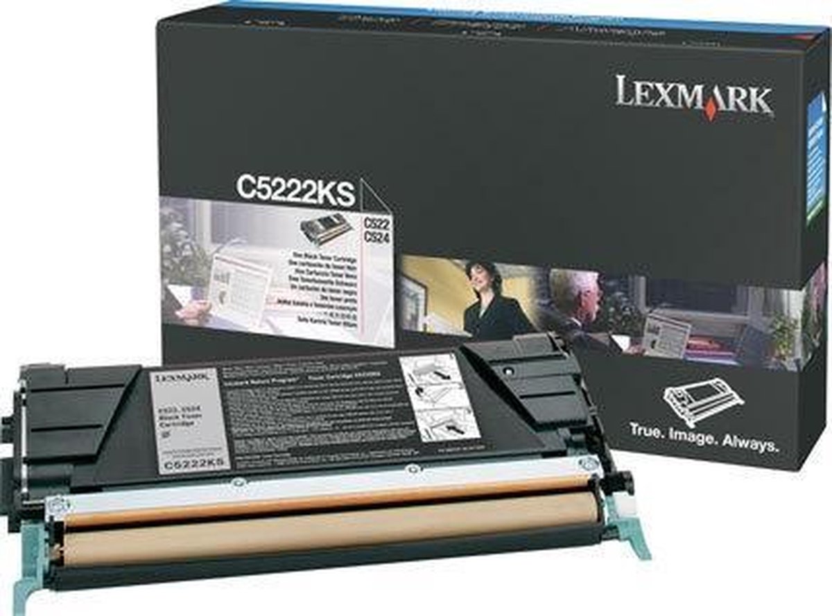 Lexmark Toner 00C5222KS Zwart