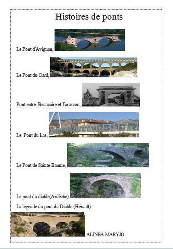 Histoires de ponts