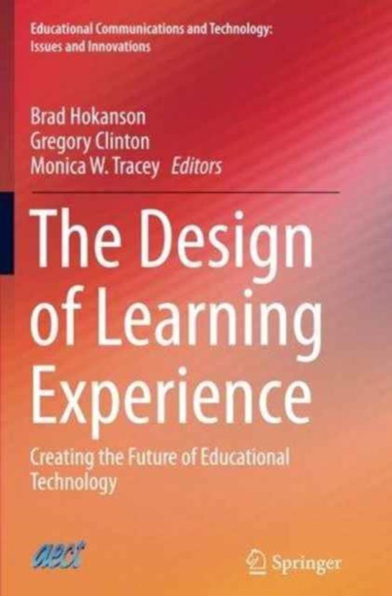 The Design of Learning Experience - cover