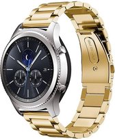 Metalen armband voor Samsung Gear S3 Classic / S3 Frontier - Goud