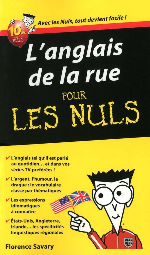 Guide de conversation pour les nuls - L'anglais de la rue gu ... - cover