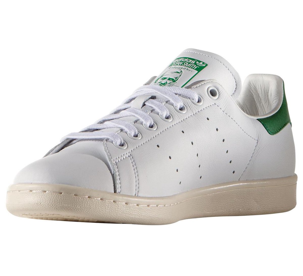 adidas Stan Smith sneakers Heren Sportschoenen - Maat 43 1/3 - Mannen -  wit/groen | bol.com