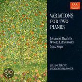 Reger Variations For Two Pianos