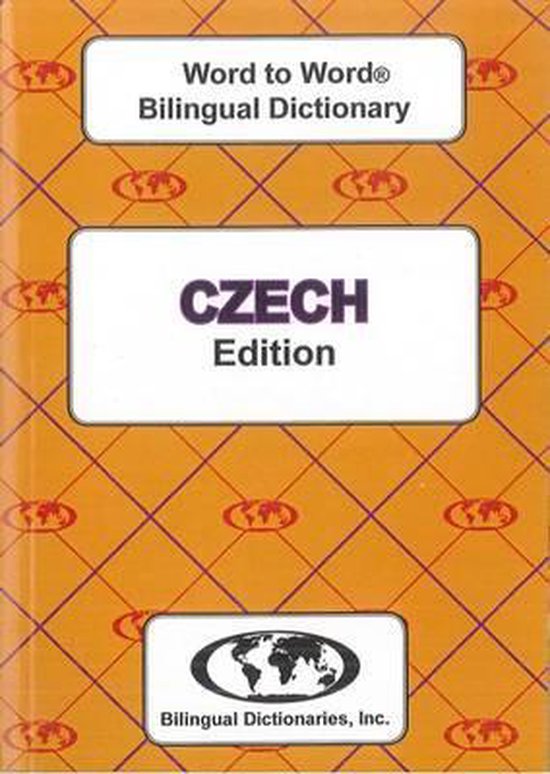 EnglishCzech & CzechEnglish WordtoWord Dictionary 9780933146624