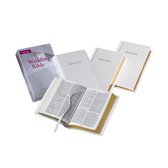 KJV Wedding Bible, Ruby Text Edition, White Imitation Leather, KJ222