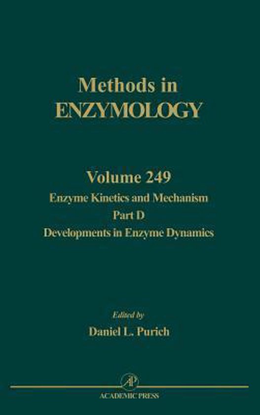Enzyme and Mechanism, Part D Developments in Enzyme Dynamics