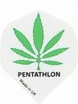 Pentathlon Poly White Green Leaf  Set Ã  3 stuks